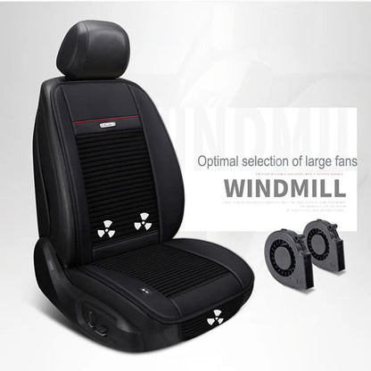 Universal Car Ventilation Seat  Mat Summer Comfortable Breathable Durable 3 Fans Single Cold Pad Multi-Function Cooling Cushions