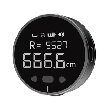 YYHC-Outil de mesure rechargeable Règle électronique Écran LCD HD Ruban à mesurer numérique roulant Règle multifonction portable