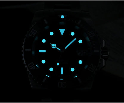 San Martin New 40mm Water Ghost Diver Watch Men Luxury Business NH35 Automatic Mechanical Watch Sapphire Waterproof 200m SN0017