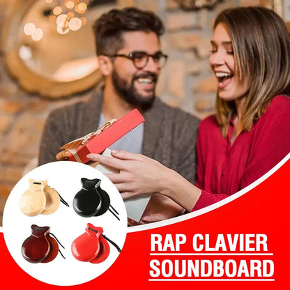 Rap Clavier Soundboard Hard Solid Wood Spanish Soundboard Valentine's Day Gift Men's Giant Gift