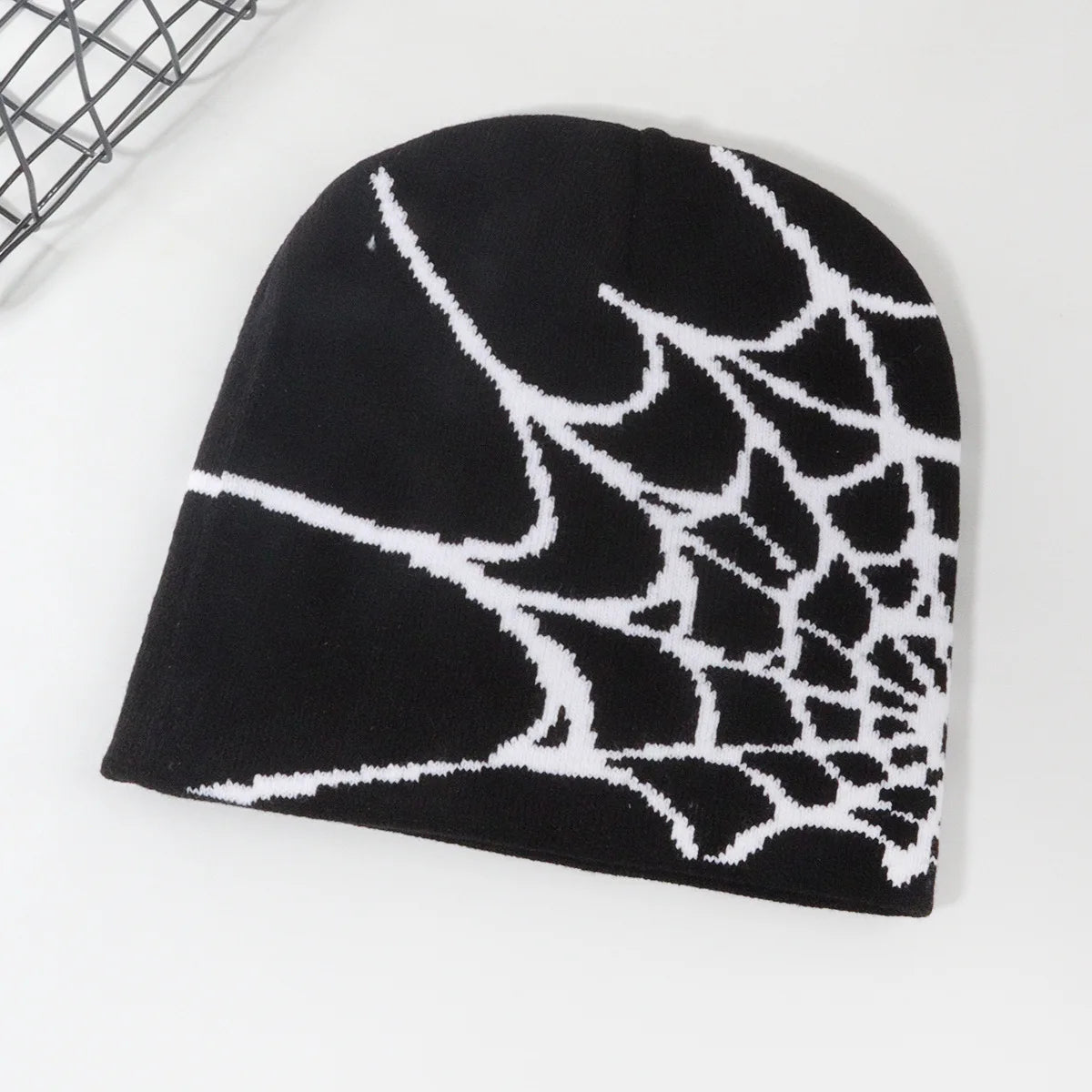Unisex Knitting Cap Spider Men Women Luxury Beanie Caps Y2k Warm Fashion Versatile Ins Pullover Hiphop Winter Bonnet