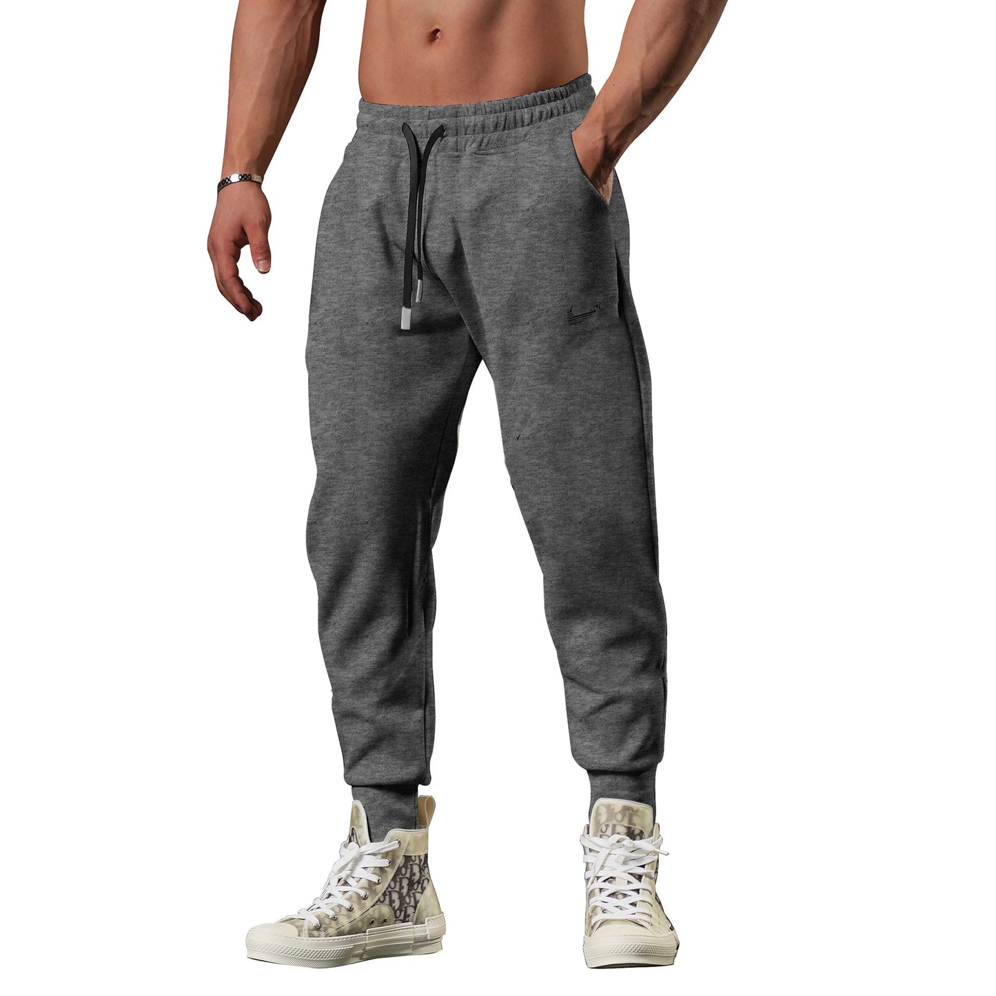 2024 New Men's Casual Sports Pants Sweatpants Gym Running Training Jogging Mountaineering Pants Hot Sale 1000+  joggers