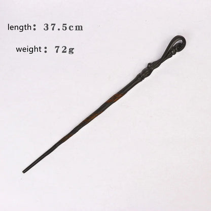 32-41cm Funny Magic Wands Resin Magic Wizard Wand Movie Dumbledore Snape Cosplay Props For Boys Girls Gift
