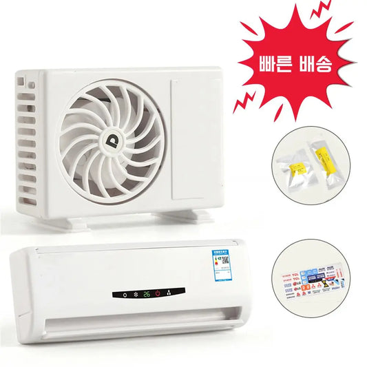 Air Conditioning Car Air Conditioner Shape Model Dashboard Ornaments Solar Powered Air Vent Clip Vehicle Decoration