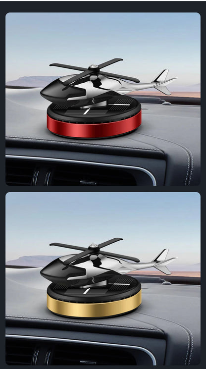 Solar Plane Car Air Freshener Car Fragrance Perfume Fresh Vent Air Aromatherapy Dashboard Handrail box Decoration Aroma Diffuser
