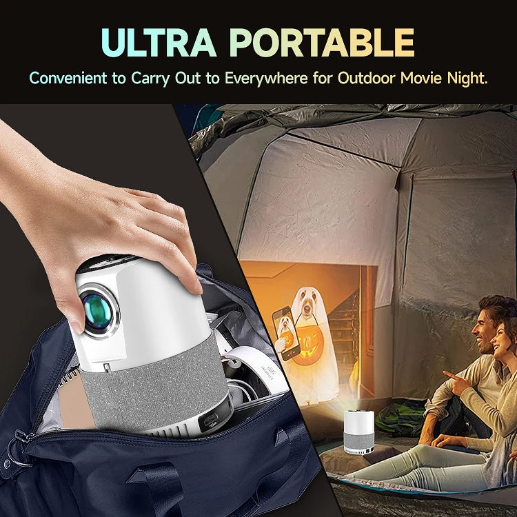 2024 New Products Portable Projector Mini Android Lcd 4K Smart Tvs HD 4K 1080P Home Theater Projector