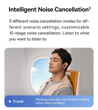 Baseus Bowie M2s Wireless Earphone Bluetooth 5.3 -48dB Active Noise Cancellation Headphone Support 3D Spatial Audio TWS Earbuds