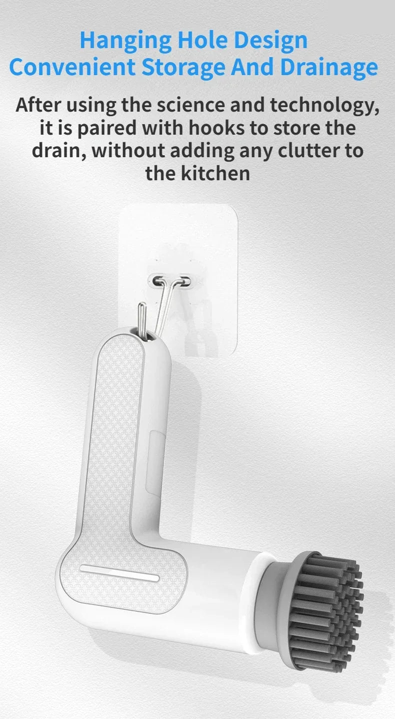 9-in-1 Electric Cleaning Brush Wireles Electric Spin Cleaning Scrubber Electric Cleaning Tool Kitchen Bathroom Cleaning Machine