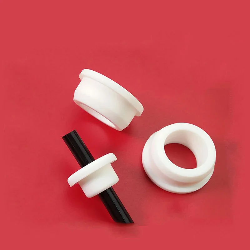 5-50mm Through Hole Silicone Rubber Wiring Grommets Round Blanking O-ring Gasket Computer Desk Cable Grommets Outlet Ring Coil