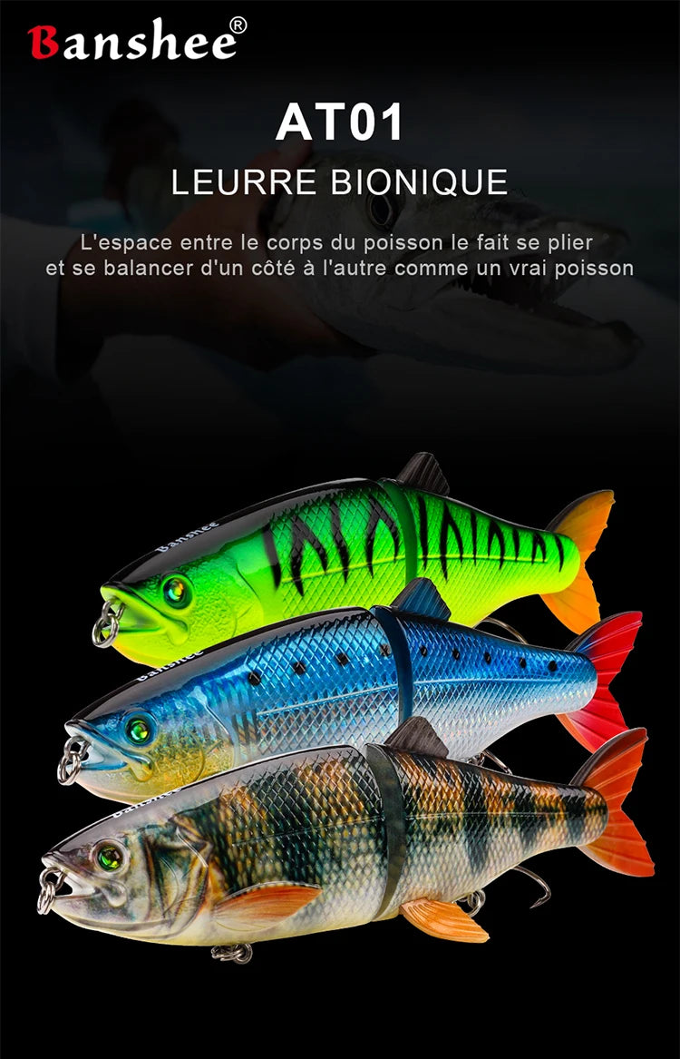 90g 200mm 2 Sections multi Jointed fishing lure Wobblers For Pike SeaBass Swimbait trout  Big Size hard artificail bait tuna