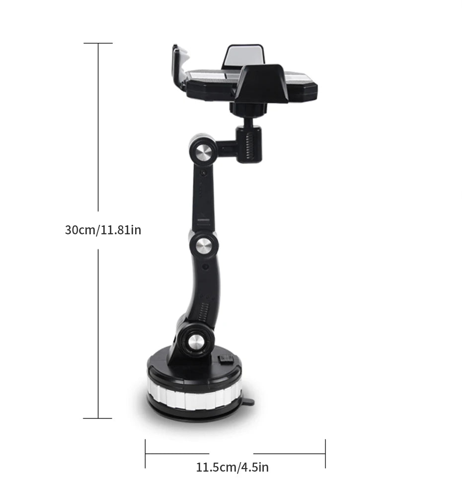 Phone Mount For Car Center Console Stack Super Adsorption Phone Holder On-Board Suck Support Clamp Bracket Universal
