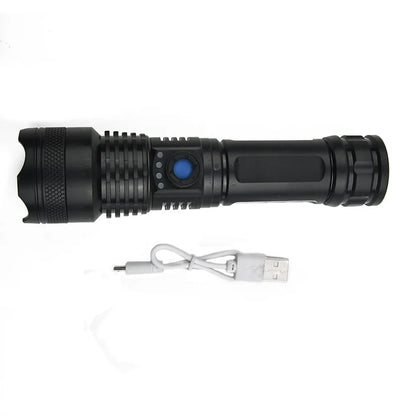 Super Bright LED Scuba Diving Flashlight P50 Underwater Waterproof UCB Rechargeable-Tactical Torch Lamp Spearfishing Lantern
