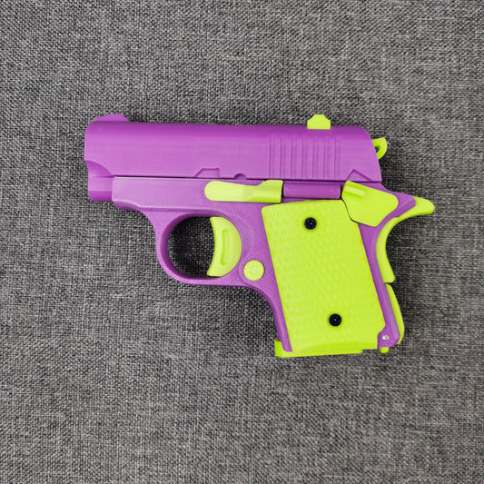 3D Gravity Knife Baby 1911 Edc Toy Gun Model Cannot Shoot 3D Printing Fidget Toy For Kids Adults Boys Birthday Gifts