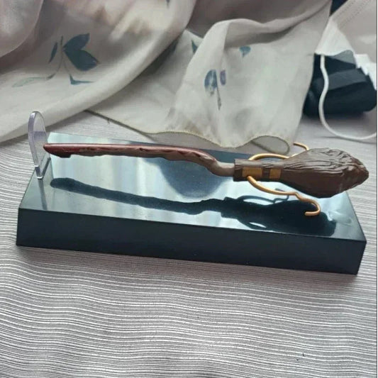 Accesorio de cosplay de Haries Penggemar de 19 cm, escoba levitante de Potter, modelo Nimbus 2000 Firebolt, coleccionable kawaii, regalo ideal para niños