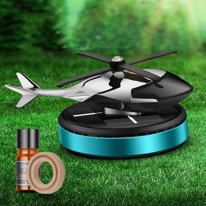Solar Plane Car Air Freshener Car Fragrance Perfume Fresh Vent Air Aromatherapy Dashboard Handrail box Decoration Aroma Diffuser