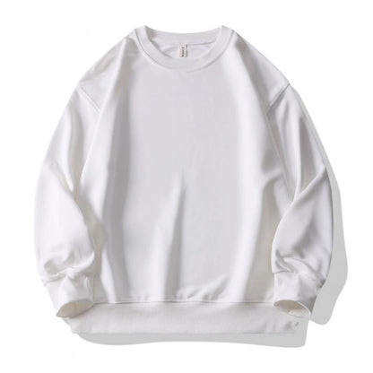 Plain Sublimation Sweatshirt Unisex Wholesale Baggy Black Hoodies Men Sweat Shirt Crew Neck Sweatshirt Men Moletons Masculinos