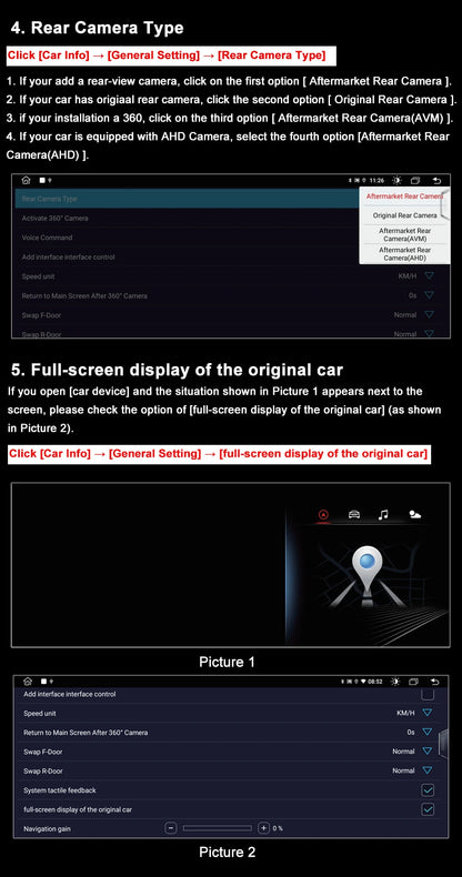 Android 14 Wireless CarPlay For BMW 5 Series F10 F11 2011 - 2017 CIC NBT System Car Radio Multimedia Video Player Navigation GPS
