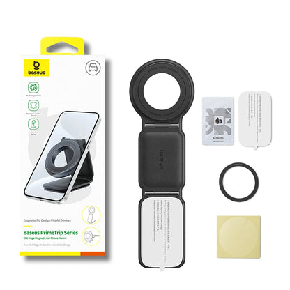 Baseus Car Phone Holder Magnetic Mobile Mount Bracket for Magsafe Foldable Car Phone Holder for iPhone 15 14 13 12 For Samsung