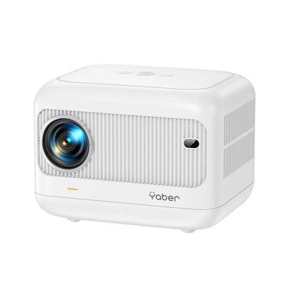 【Enfoque eléctrico】 Miniproyector Android, YABER L1 Proyector de video de 20000 lúmenes 5G WiFi Bluetooth, compatible con proyector portátil P