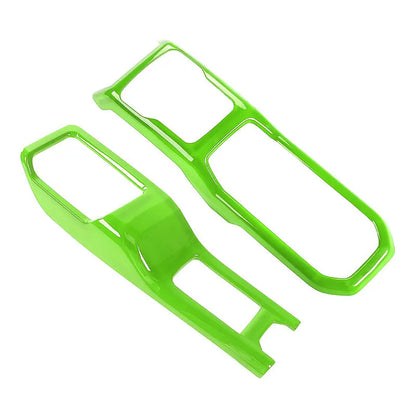 ABS Interior 4WD Gear Shift Panel/Gear Shift Panel Cover for Jeep Wrangler JL/for Jeep JT Gladiator 2018 Up Car Accessories