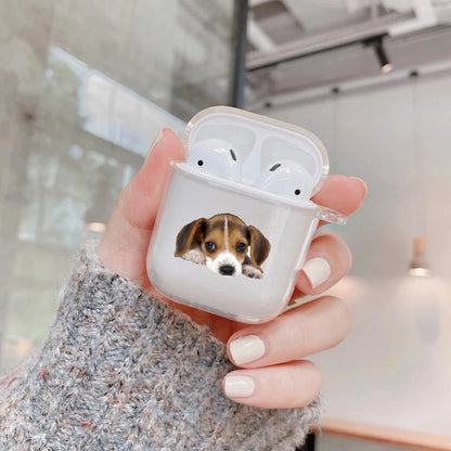 Beagle Cute Dog Airpod Cases 3 for 2 1 Pro Pods Gen Air Pods Pro Cover Funny Lovely Pet Earphone Cartoon Box Coque