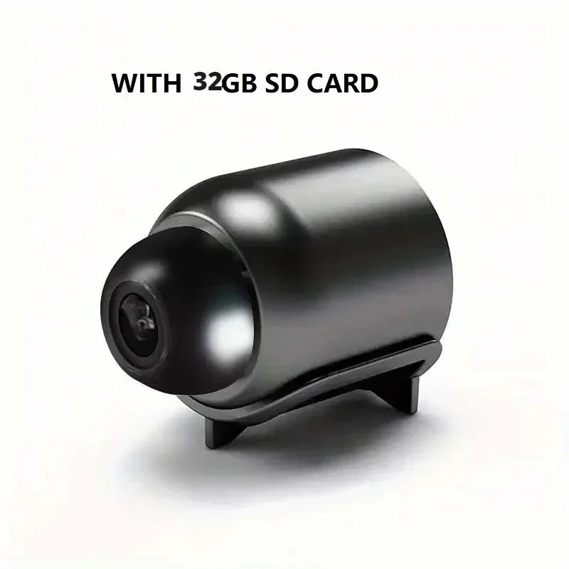 Mini caméra WiFi 1080P Surveillance Grand Angle Détection Sécurité IP Vision nocturne IR Détection de mouvement Moniteur bébé Vente chaude 2024