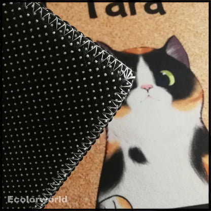 Personalized Pet Mat Custom Welkom Bij Dog Cat Doormat Rug Floor Mats Carpet Home Decor Accessory Pets Owners Lovers Gift