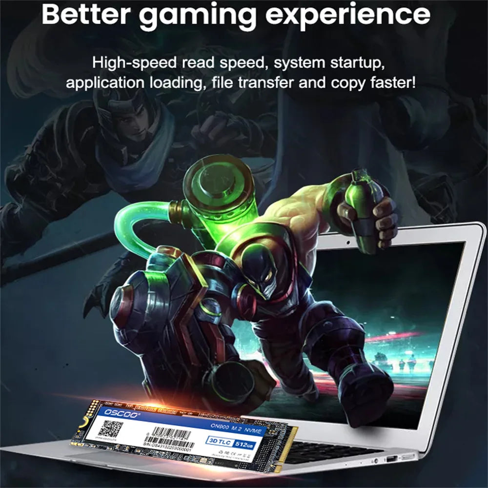 OSCOO M.2 NVME ssd M2 1TB PCIe NVME SSD 128GB 512GB 256gb Solid State Drive 2280 Internal Hard Disk hdd for Desktop PC Notebook