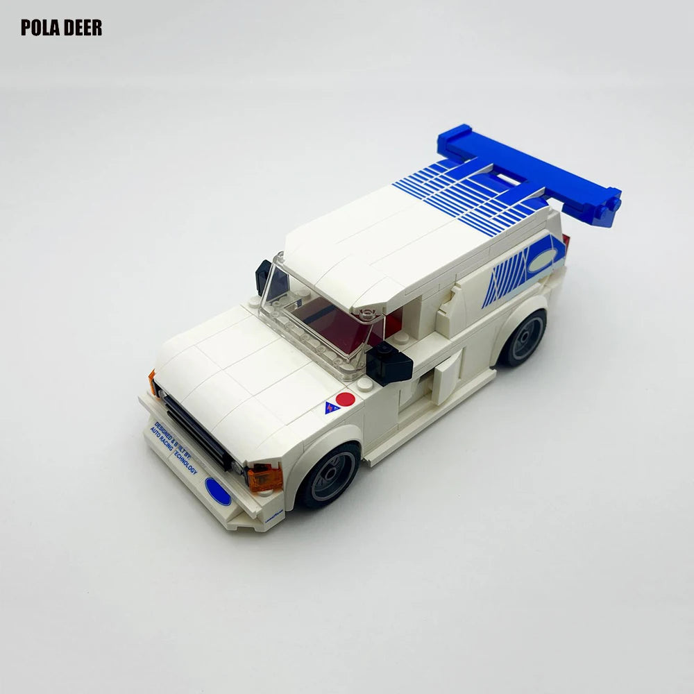 Poladeer 270 piezas 1984 Transport Super Truck Diseño creativo Ensamblaje Bloques de construcción personalizados Rompecabezas Modelo Niño Juguete Regalo de vacaciones