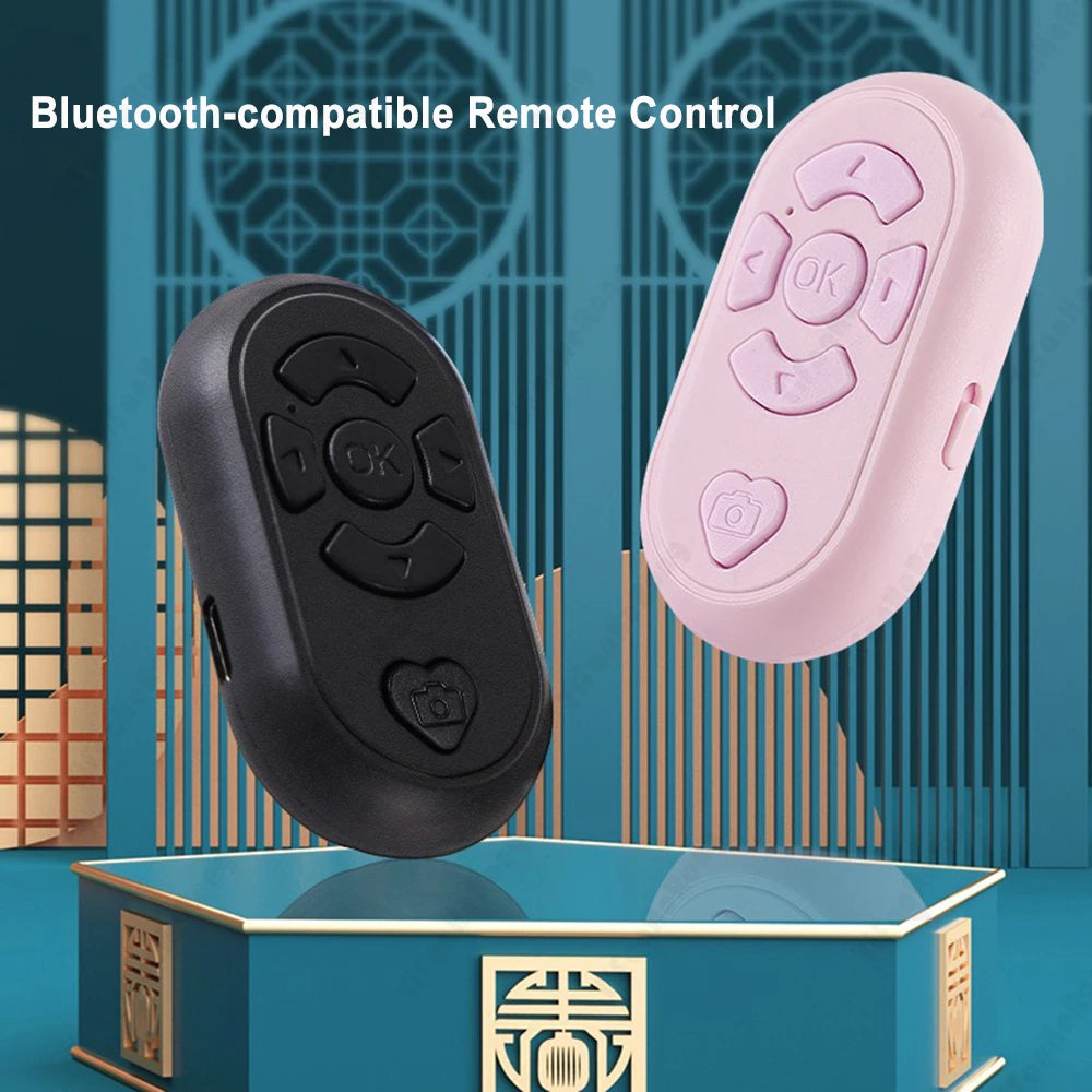 Universal Mobile Phone Selfie Shutter Bluetooth-compatible Remote Control Button For Tik Tok e-book Wireless Controller