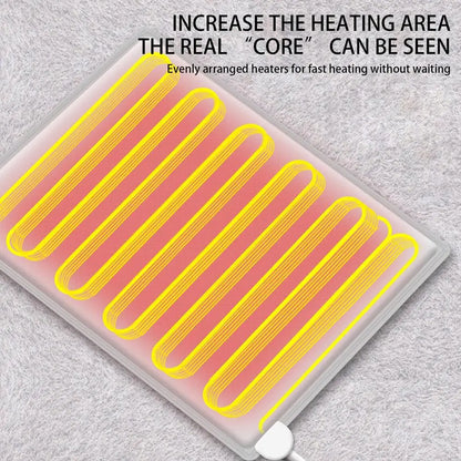 Pet Heating Pad Electrical Mat Cat Dog Waterproof Heating Pad Indoor Animals Even Heating Beddings For Cold Weather Warm Keeping