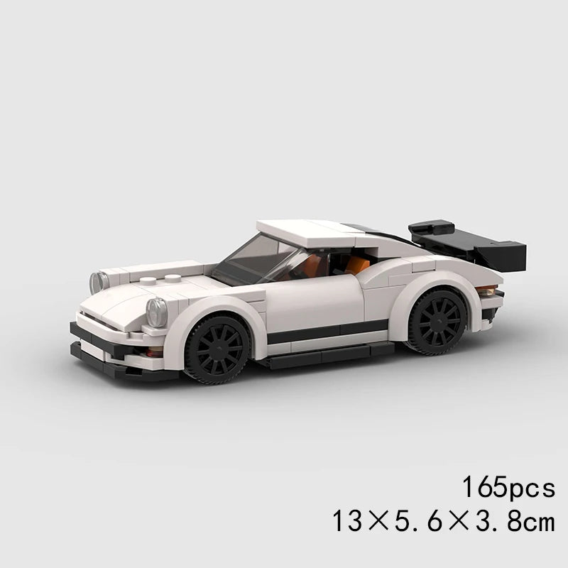 Racing Car City Speed Champions Sports Model Building Blocks DIY Bricks MOC Toy Classic Rally Super Racers Vehicle f1 technique