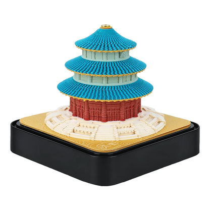 Omoshiroi Block 3D Notepad 2024 Calendar 3D Sakura Tree House Memo Pad Cute Block Notes 3D Sticky Notes Christmas New Years Gift
