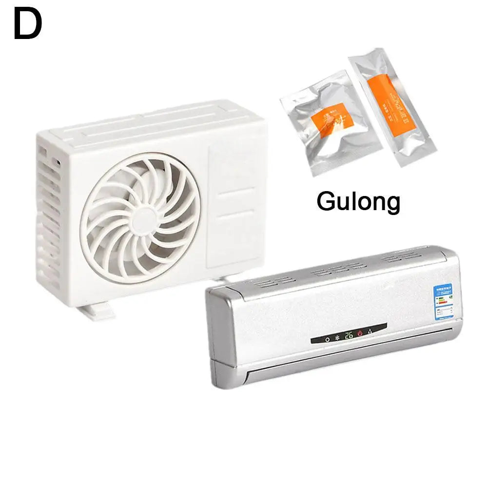 Car Air Freshener Mini Air Conditioner Model Decorative Aromatherapy Machine Lasting Fragrance Perfume Ornaments Auto Interior