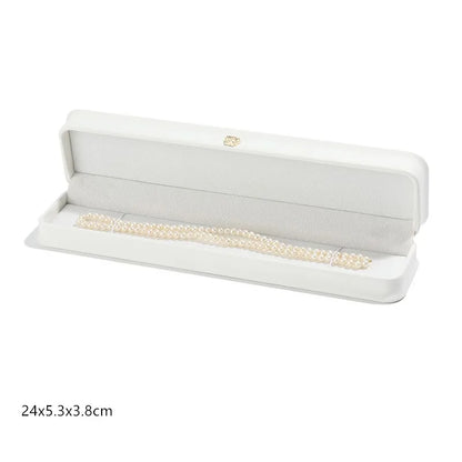 1 boîte à bijoux en cuir pour bague de mariage, pendentif, bracelet, collier, étui de rangement, emballage cadeau, boîte de présentation, vente en gros