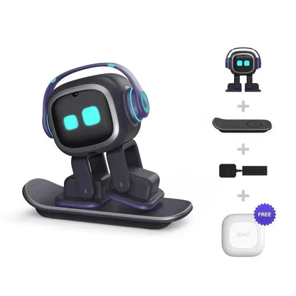 Smart Emo Robot Intelligent Emotional Voice Emopet Interaction Accompany Ai Children's Electronic Emo Pet Desktop Decoration Toy