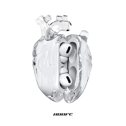 Airpods Pro Case Cover Original Custom Pink Heart Silica Protective Case for AirPods3 Personalized Earphone Accessories Y2k Gift