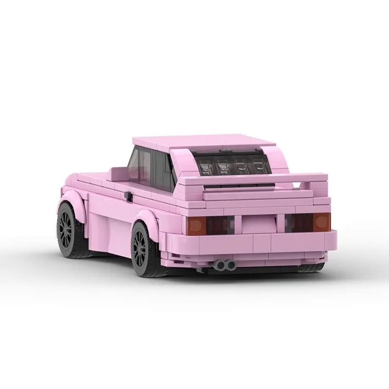 Bricklink Technical Car City Speed Champions M3 E30 E36 E46 GTR 635CSi 850CSi Vehicles Sets Building Blocks Toys Children Gift