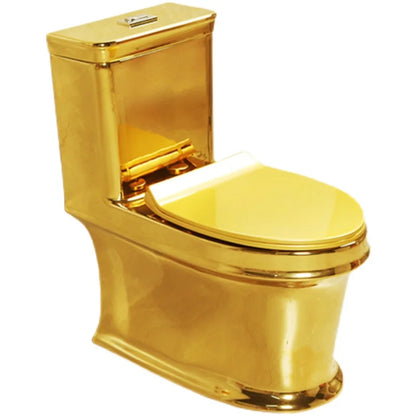 Art Gold Toilet, Water Closet, Odor Proof Toilet, Spray Connected Household Use