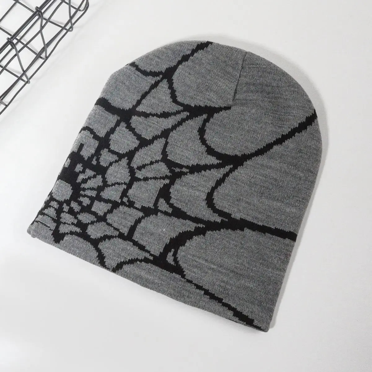 Unisex Knitting Cap Spider Men Women Luxury Beanie Caps Y2k Warm Fashion Versatile Ins Pullover Hiphop Winter Bonnet