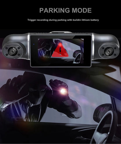 4Camera Car DVR 4*1080P 360 Degrees Video Recorder WIFI APP Dash Cam Front right left Rear View camera 24h Parking Monitor Gift