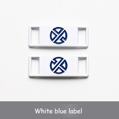 2PCS/Pair New AF1 Shoelaces Metal Buckle Sneakers Shoelace Decorations Shoe Charms Sports Metal Kits Shoes Accessories Luxurious