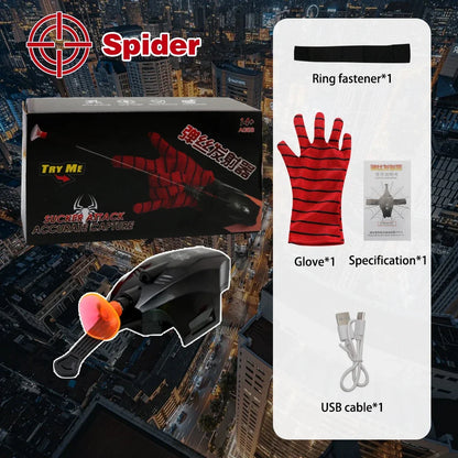 Spiderman Toy Mask Eye Movable Launcher Soft Bullet Gun Suction Cup Ejection action figure spider man Masks Kids Christmas Gifts