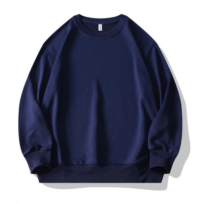 Plain Sublimation Sweatshirt Unisex Wholesale Baggy Black Hoodies Men Sweat Shirt Crew Neck Sweatshirt Men Moletons Masculinos