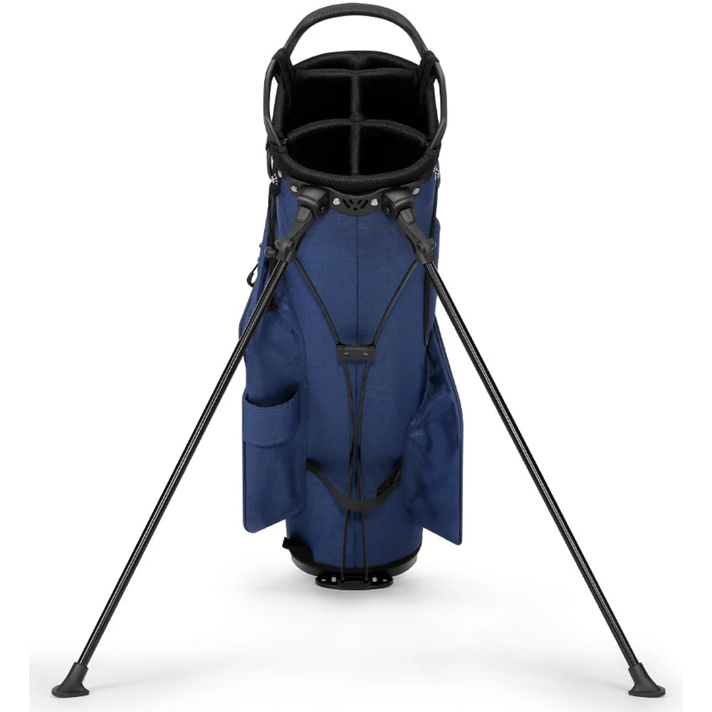 Bolsa de golf portátil con soporte para palos de golf Bolsa de golf con soporte Bolsa de golf ligera Paquete de soporte para palos de golf antifricción