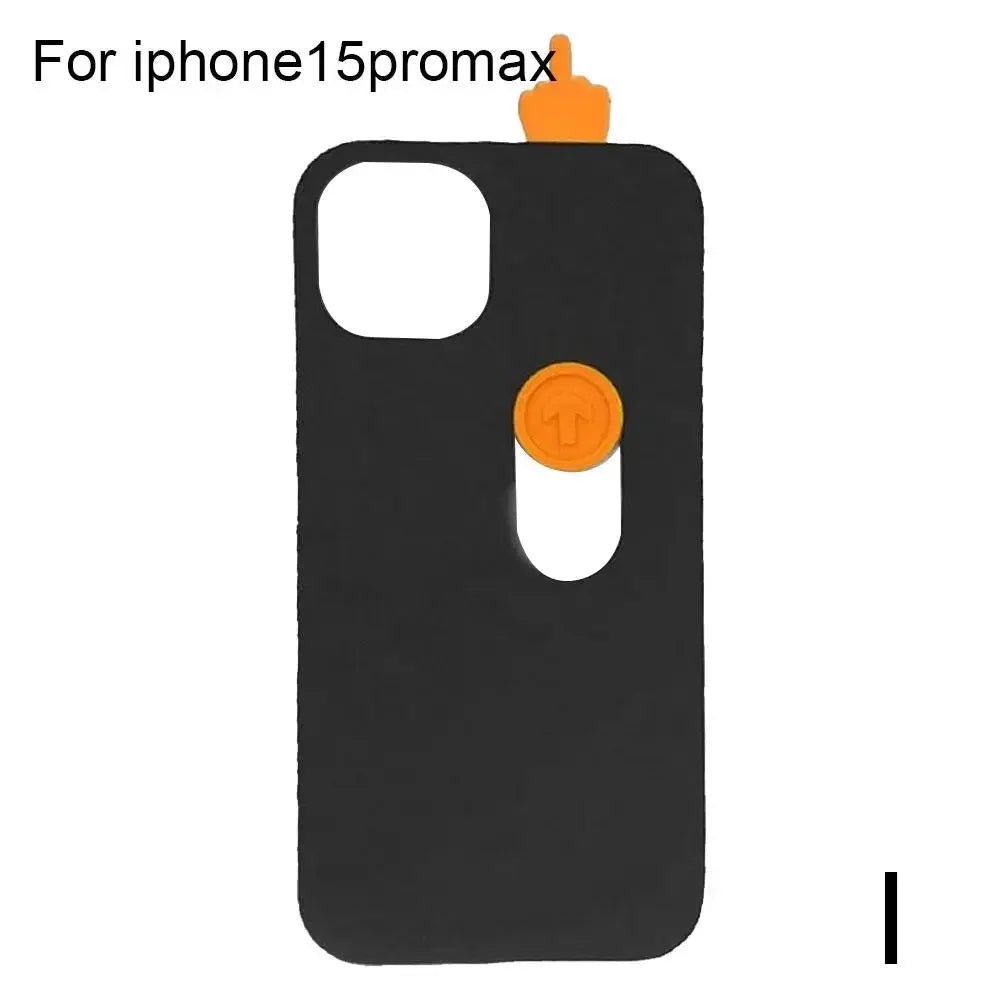 3d Printed Middle Sliding Finger Sliding Phone , Gifts 3d , Sliding Funny New Year Phone Spoof , Finger Phone Q4w0