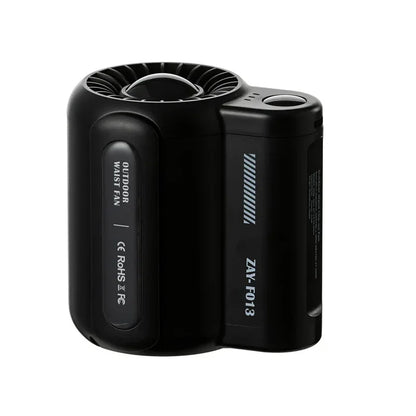 USB Fanless Fans Neck Portable Belt Fans Mini Cooling Fans Bladeless Rechargeable Wearable Air Cooler For Outdoor Sports Travel