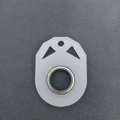 Alivia el aburrimiento Llavero Fidget Spinner Anti-Ansiedad Noctilucente Llavero Giratorio con Punta de Dedo Ligero Moderno Portátil