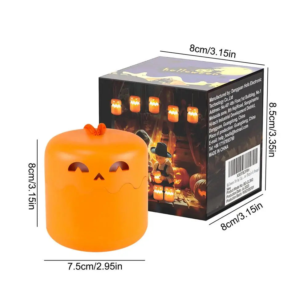 Pumpkin Lights Outside Pumpkin Lamp Decor Halloween Pumpkin Lantern LED Foldable Light Up Pumpkin for Halloween Party Decoration