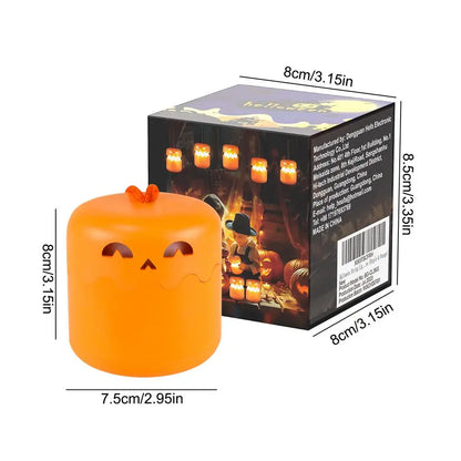 Pumpkin Lights Outside Pumpkin Lamp Decor Halloween Pumpkin Lantern LED Foldable Light Up Pumpkin for Halloween Party Decoration